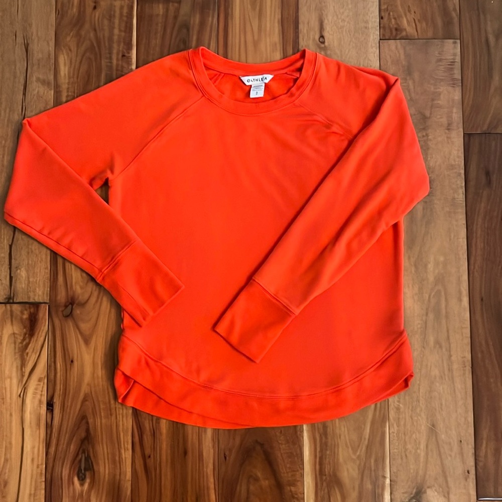 Athleta lightweight sweatshirt size small